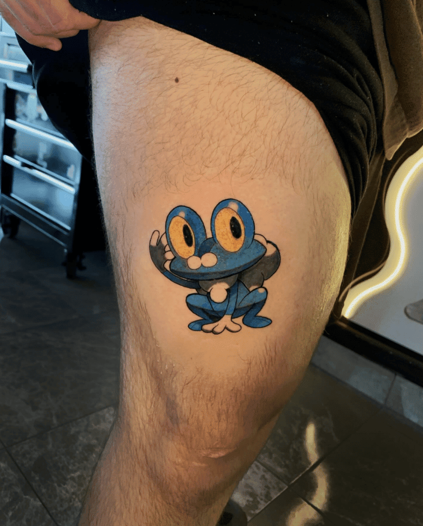 Froakie Small alos Pokémon Tattoo