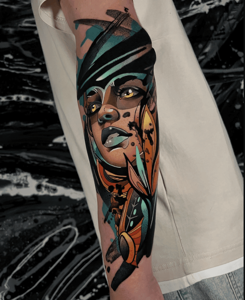 Gaia Greek Mythology Tattoo