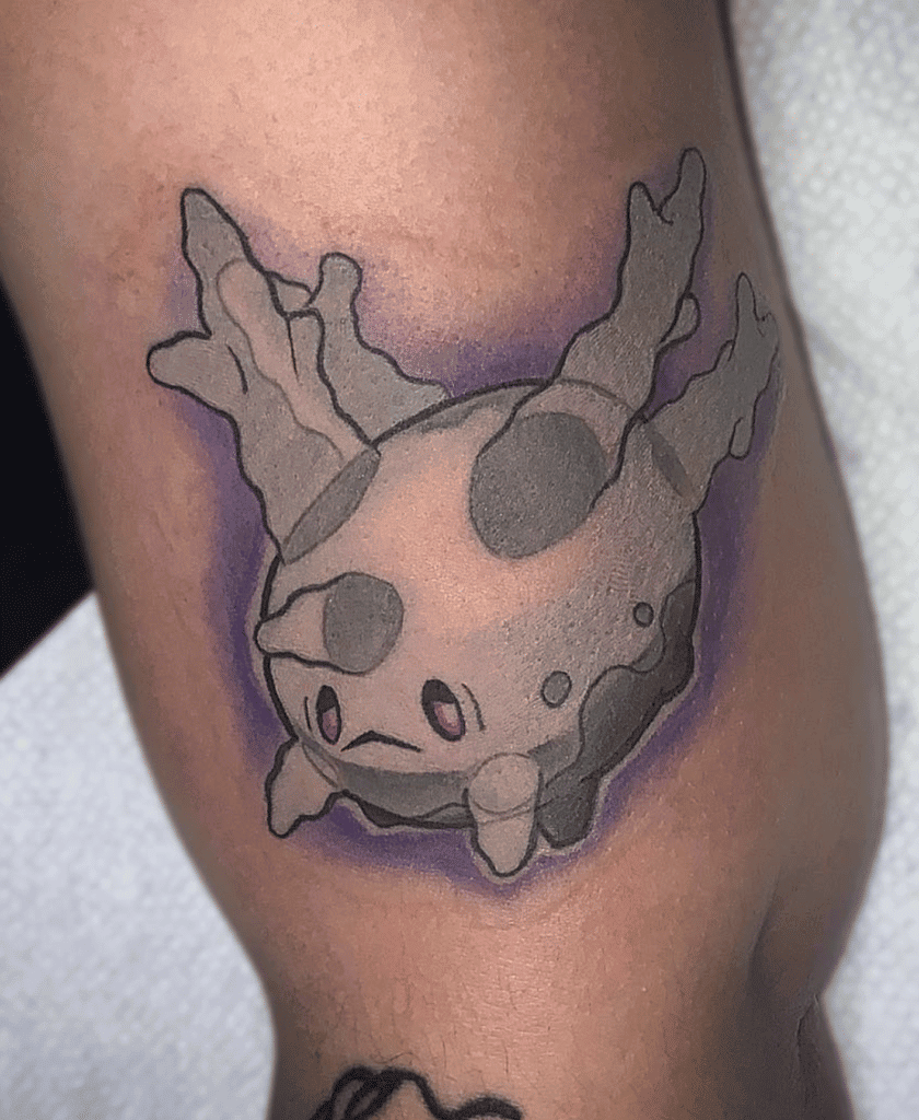 Galarian Corsola Galar Pokémon Tattoo