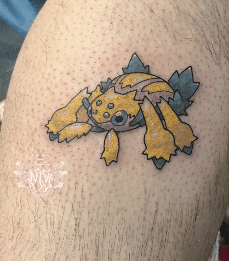 Galvantula Unova Pokémon Tattoo