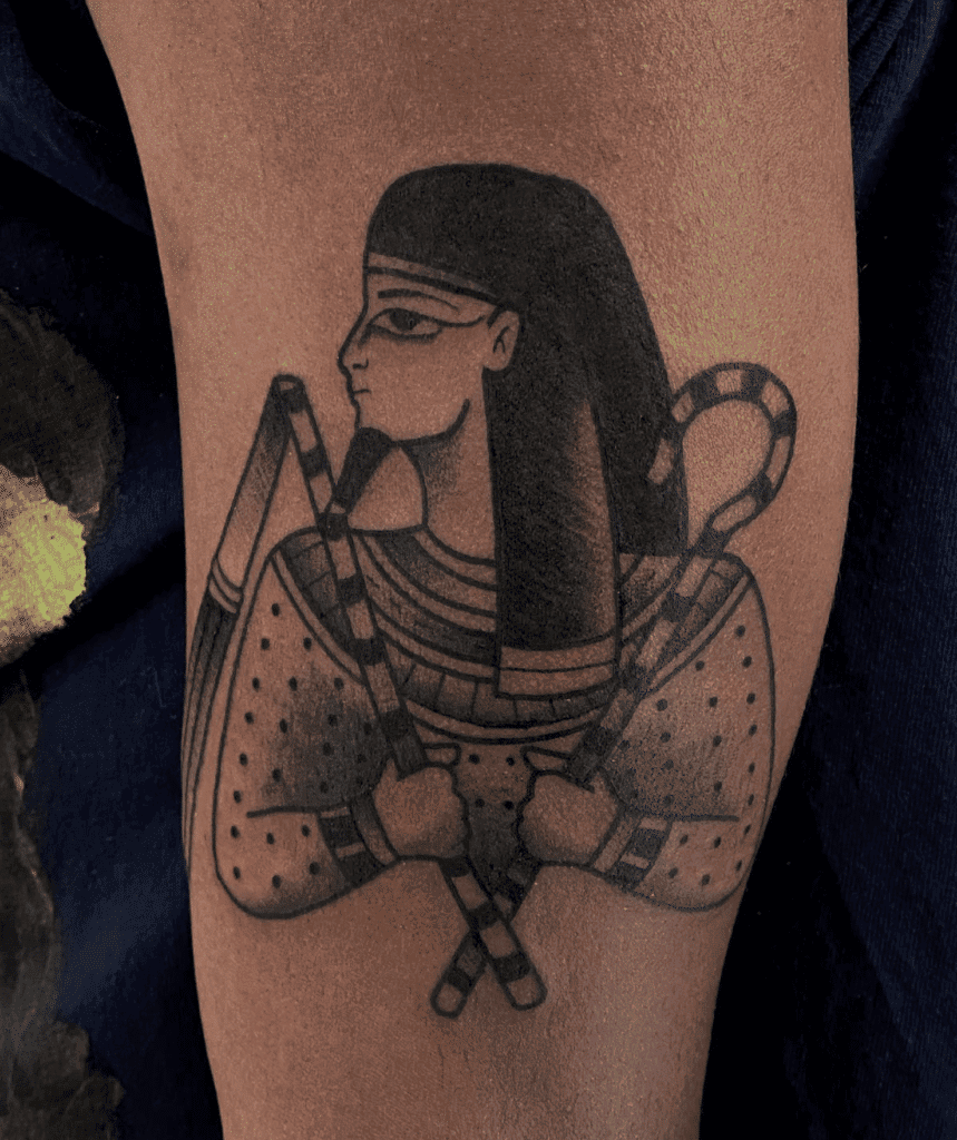Geb Egyptian Mythology Tattoo