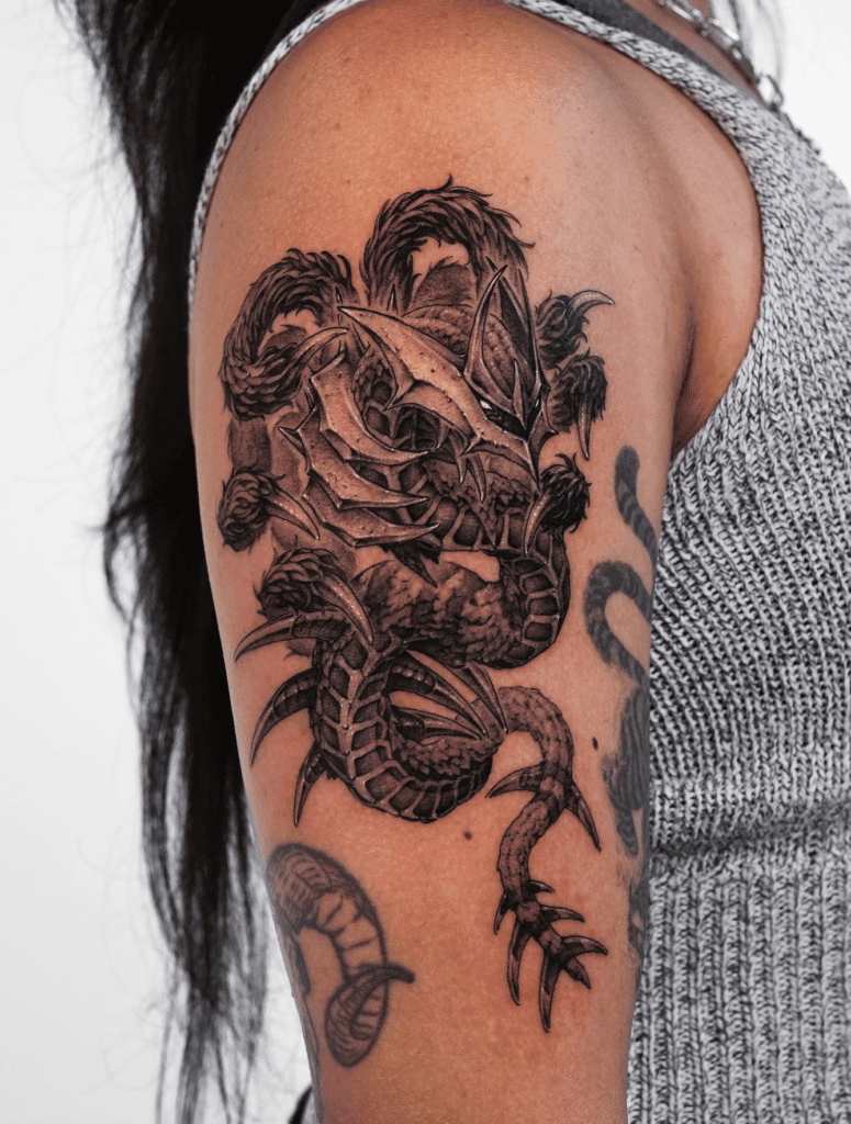 Giratina Origin Form Sinnoh Pokémon Tattoo