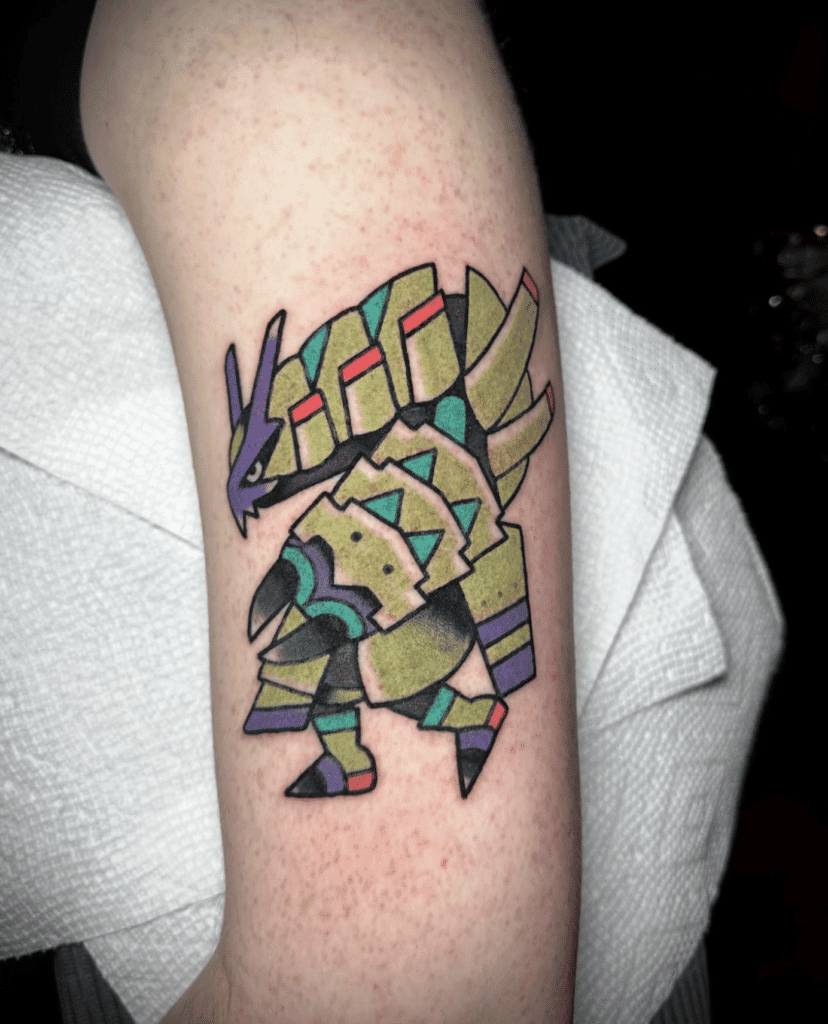 Golisopod Mexico Alola Pokémon Tattoo