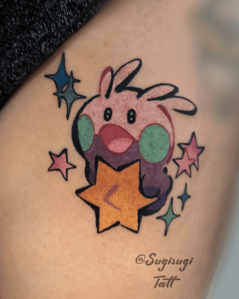 Goomy Star Kalos Pokémon Tattoo
