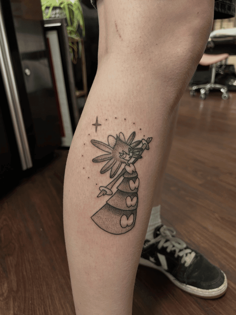Gothitelle Small Unova Pokémon Tattoo