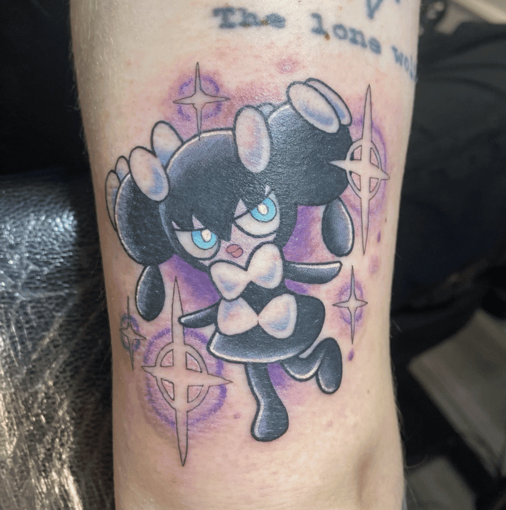 Gothorita Unova Pokémon Tattoo