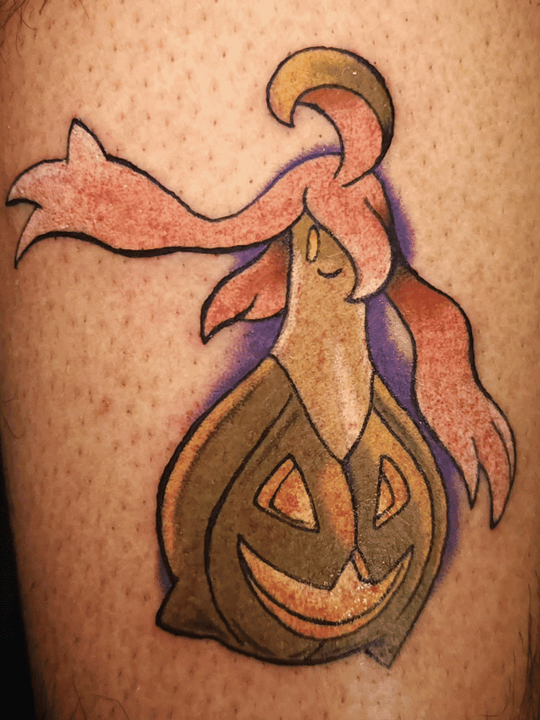 Gourgeist Kalos Pokémon Tattoo