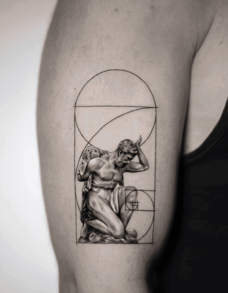 Greek Mythology Atlas Tattoo