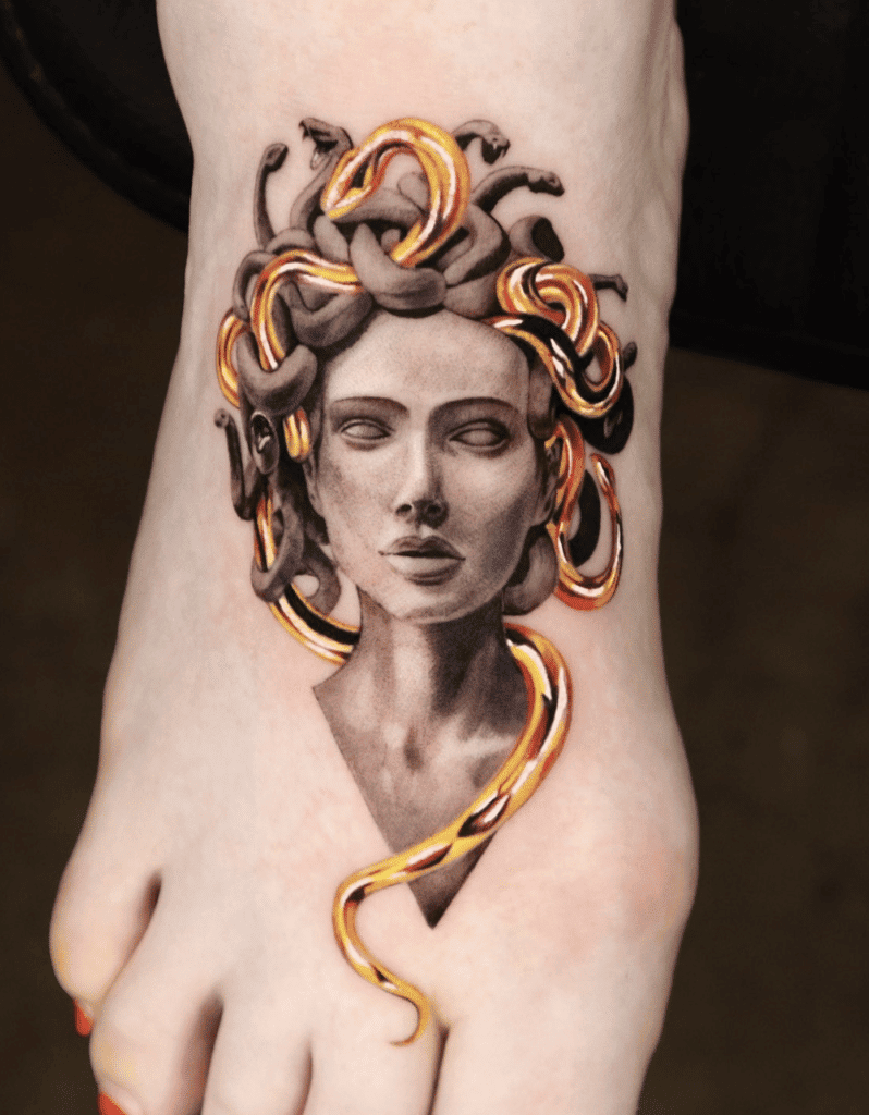 Greek Mythology Medusa Tattoo