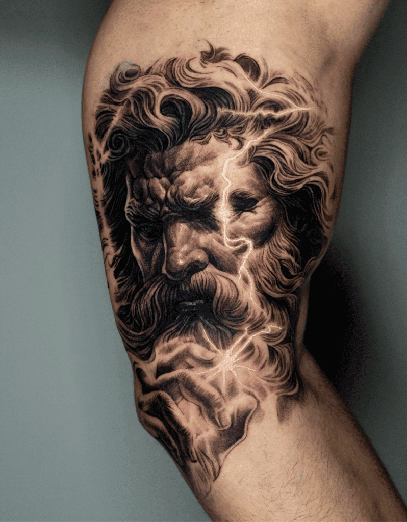 Greek Mythology Zeus Tattoo