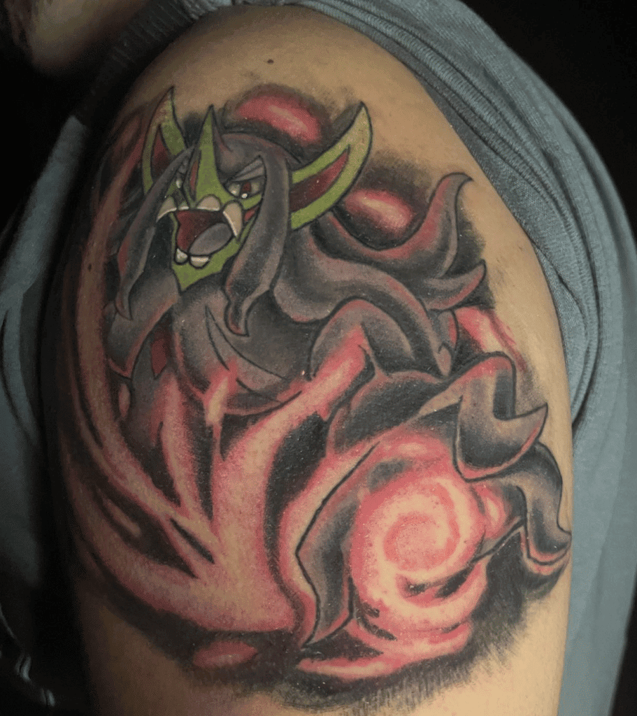 Grimmsnarl Power Galar Pokémon Tattoo