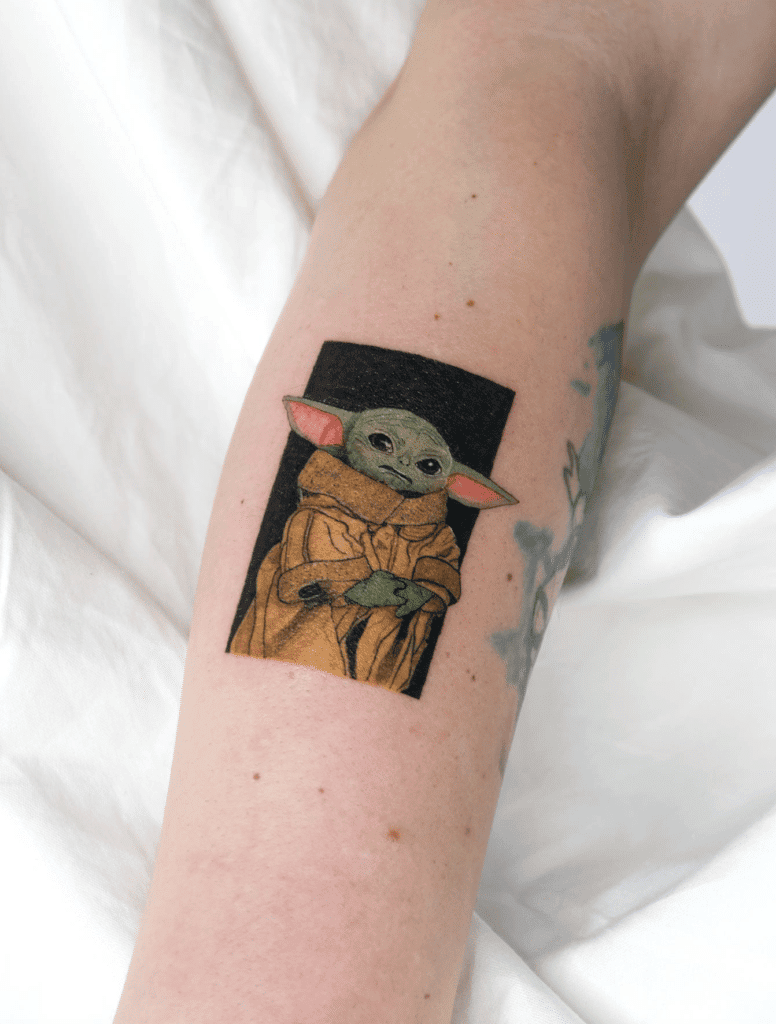 Grogu Star Wars Tattoo