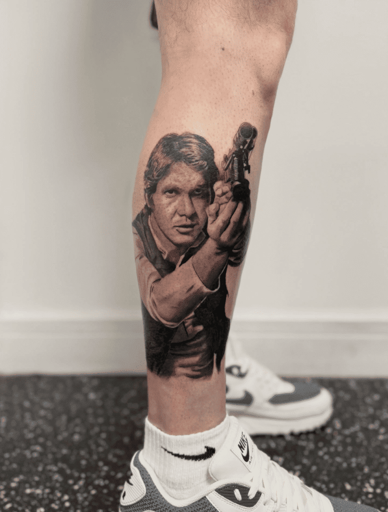 Han Solo Star Wars Tattoo