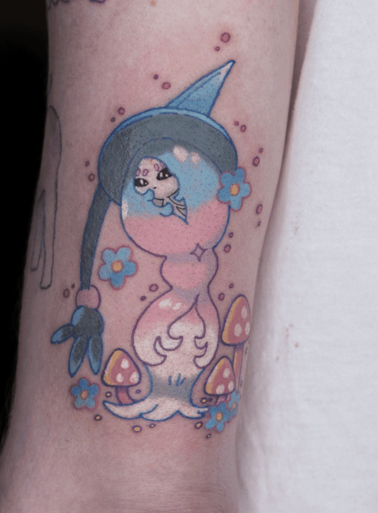 Hatterene Mushroom Galar Pokémon Tattoo