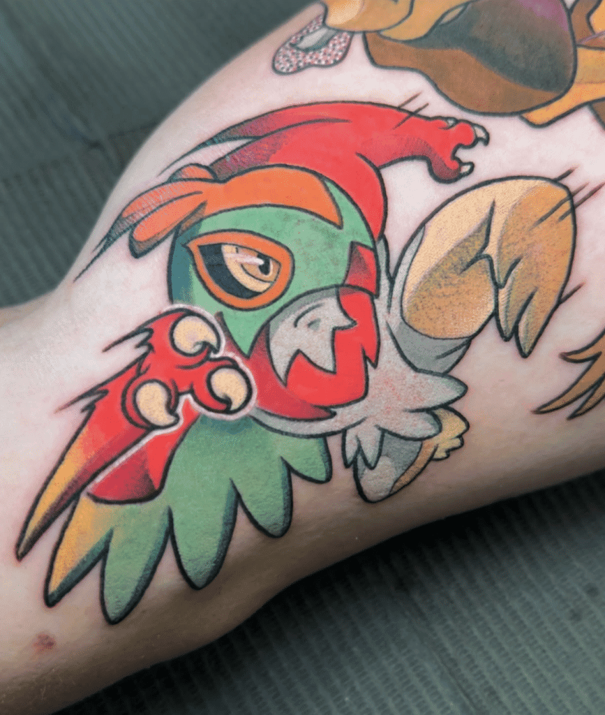 Hawlucha Kalos Pokémon Tattoo