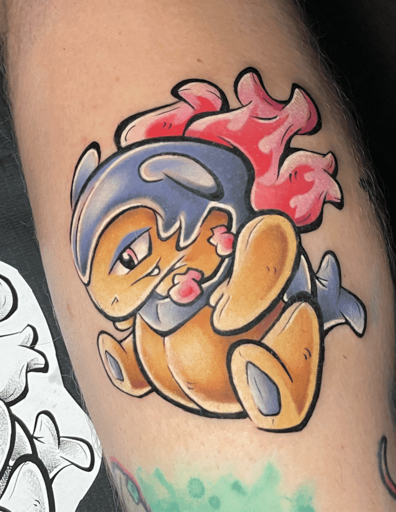 Hisuian Typhlosion Toy Hisui Pokémon Tattoo