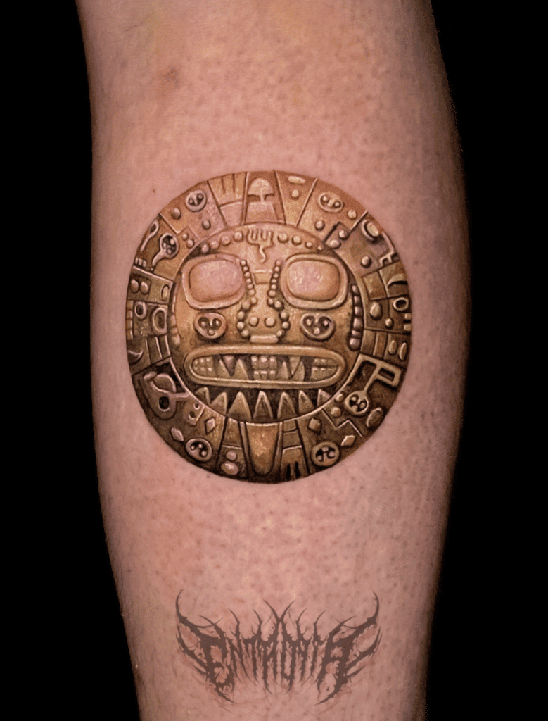 Inca Mythology Inti Tattoo