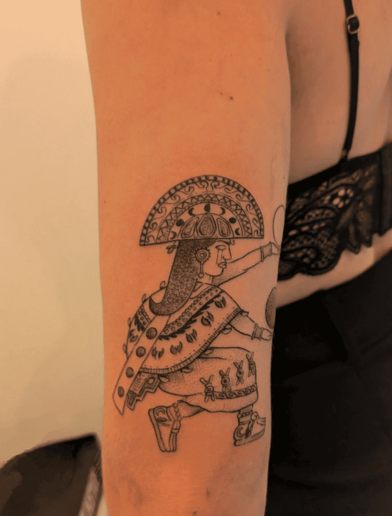 Inca Mythology Mother Luna Tattoo