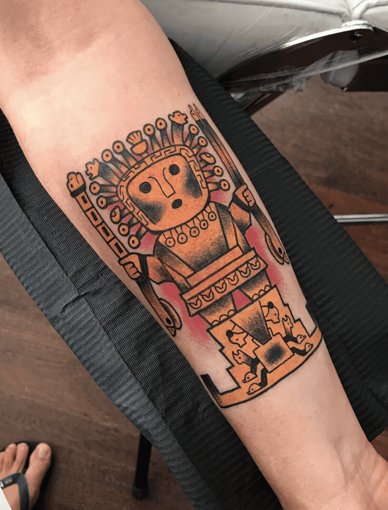 Inca Mythology Viracocha Tattoo