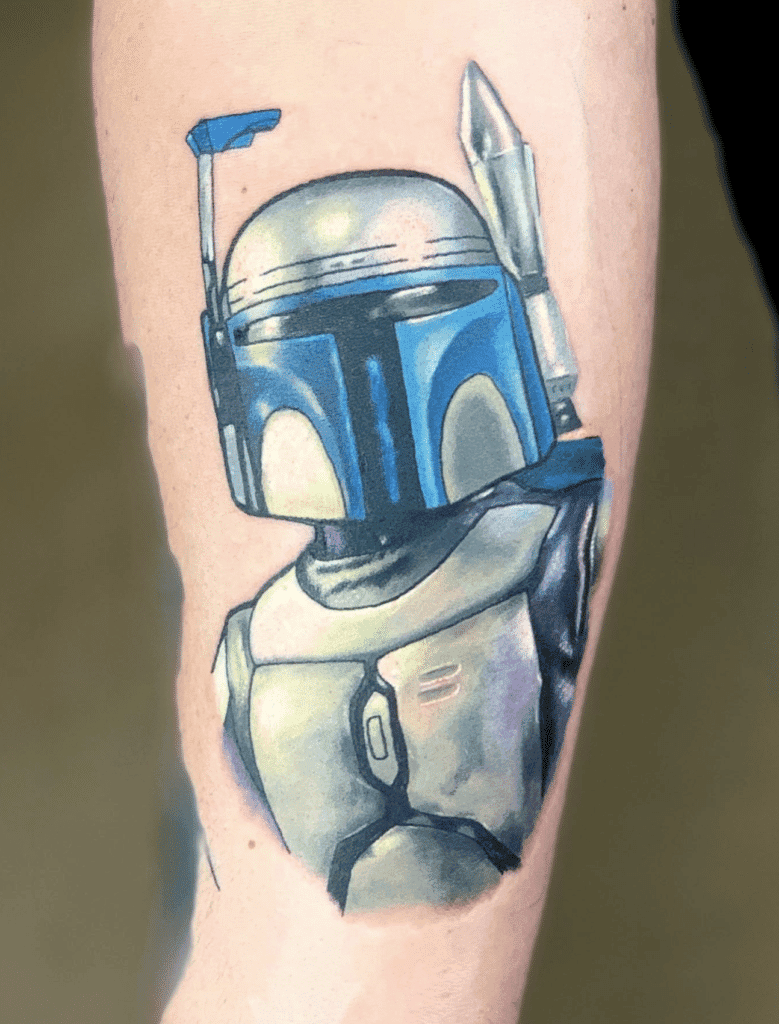 Jango Fett Star Wars Tattoo