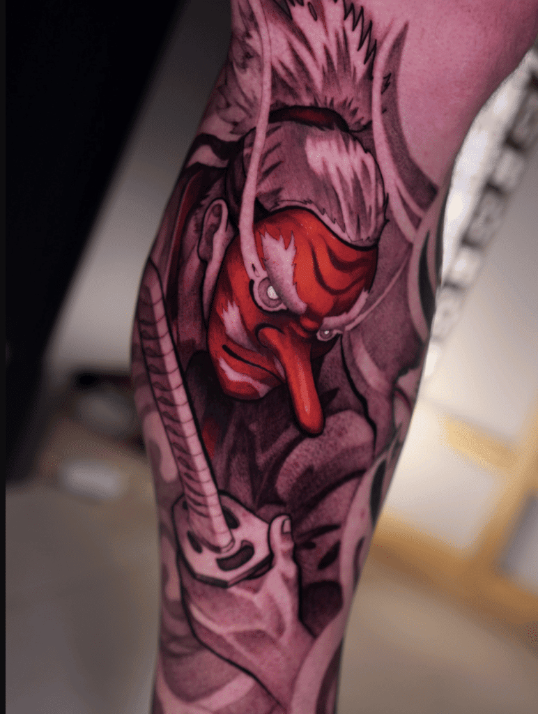 Japanese Mythology Tengu Tattoo