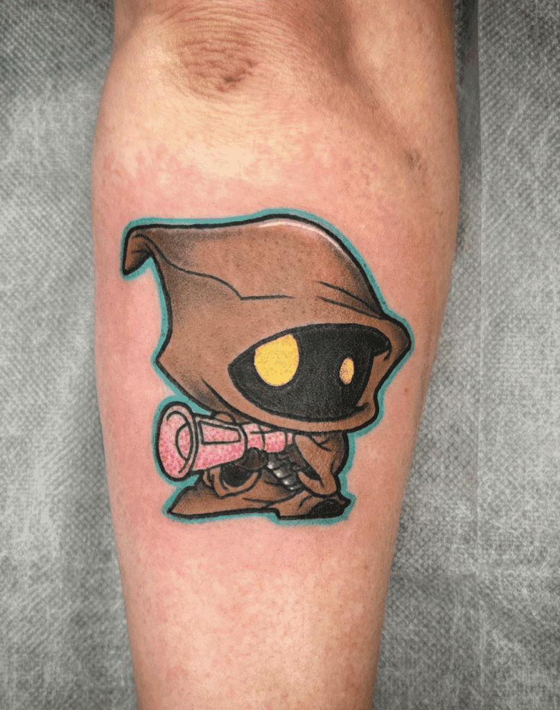 Jawa Cute Star Wars Tattoo