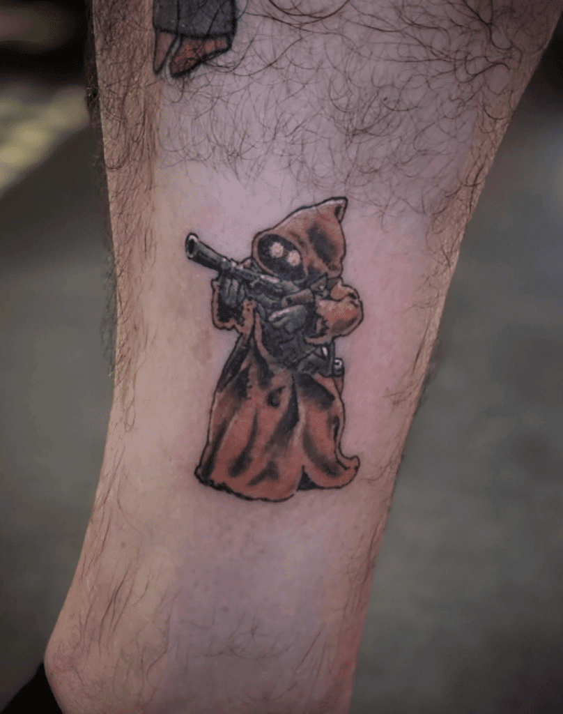 Jawa Gun Star Wars Tattoo