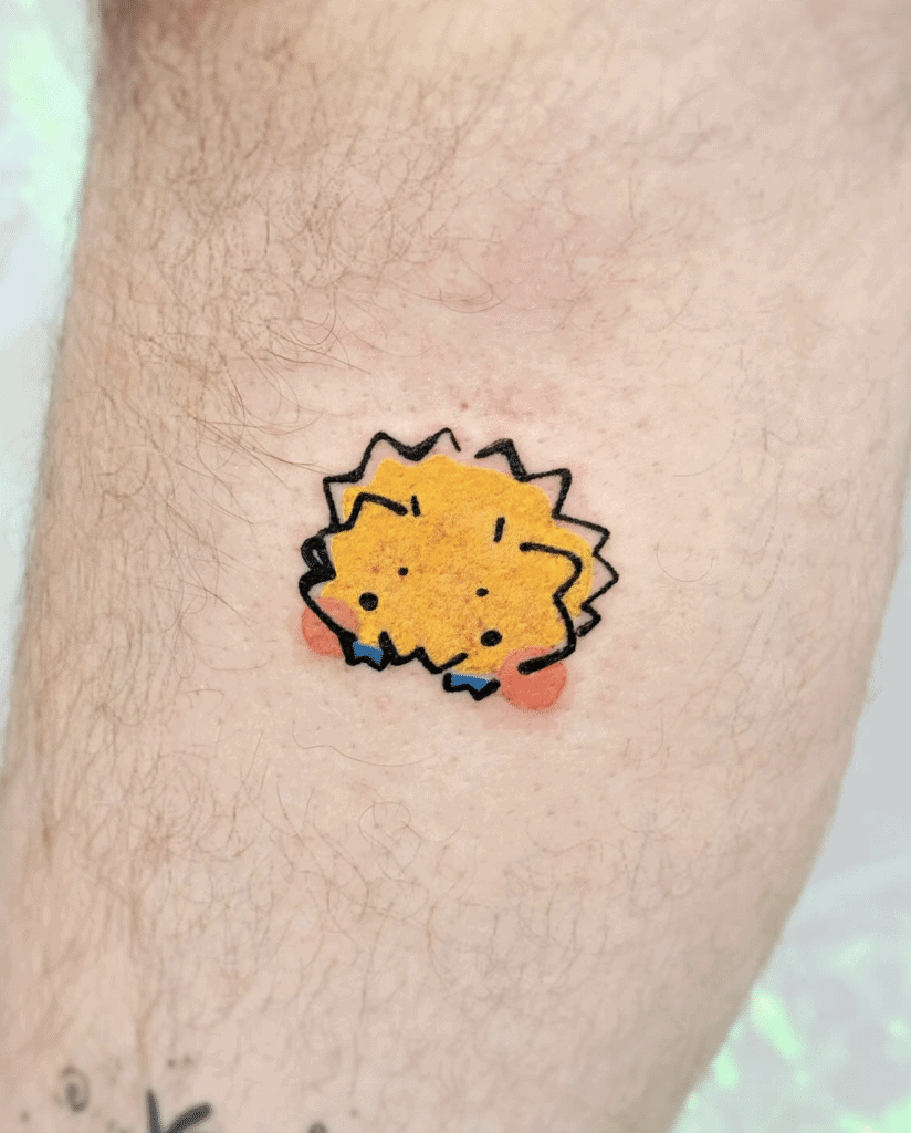 Joltik Cute Unova Pokémon Tattoo