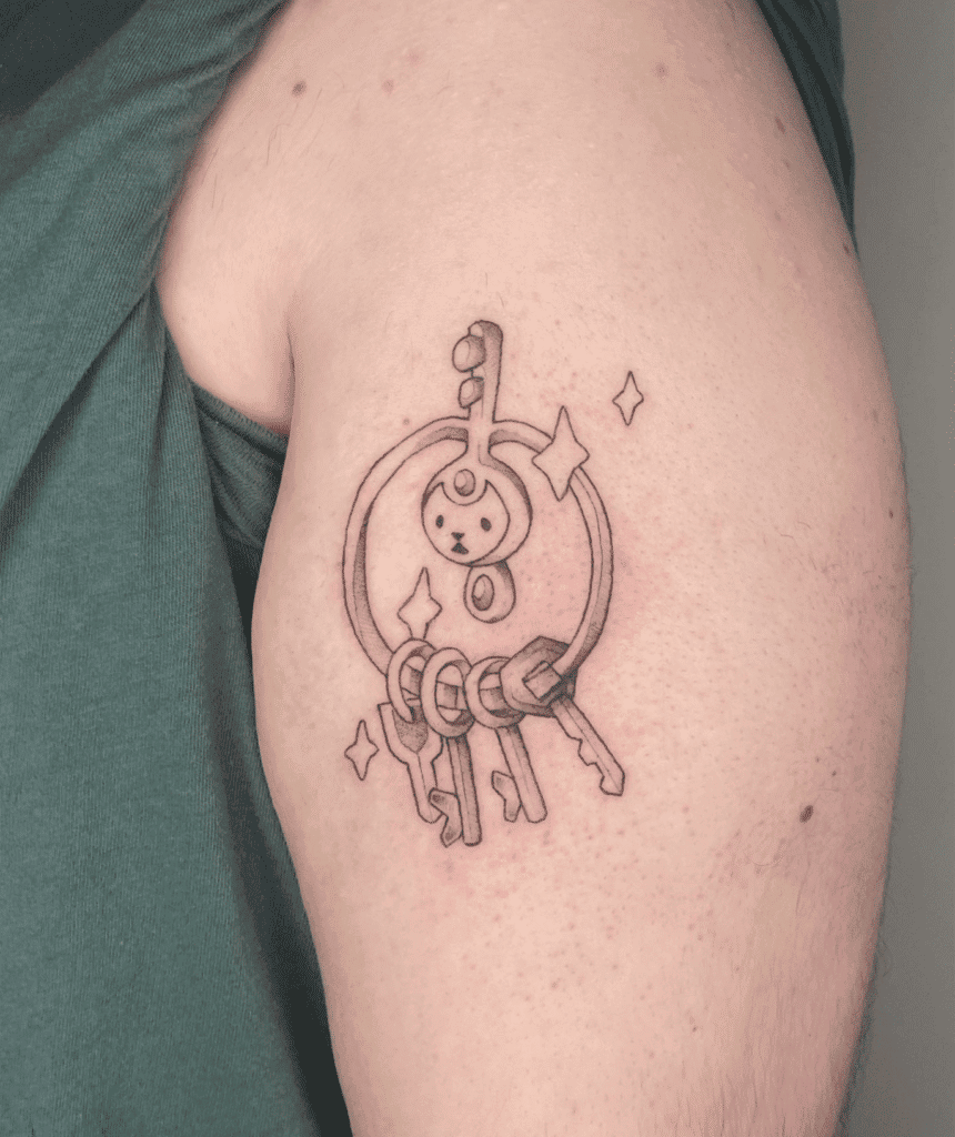 Klefki Kalos Pokémon Tattoo