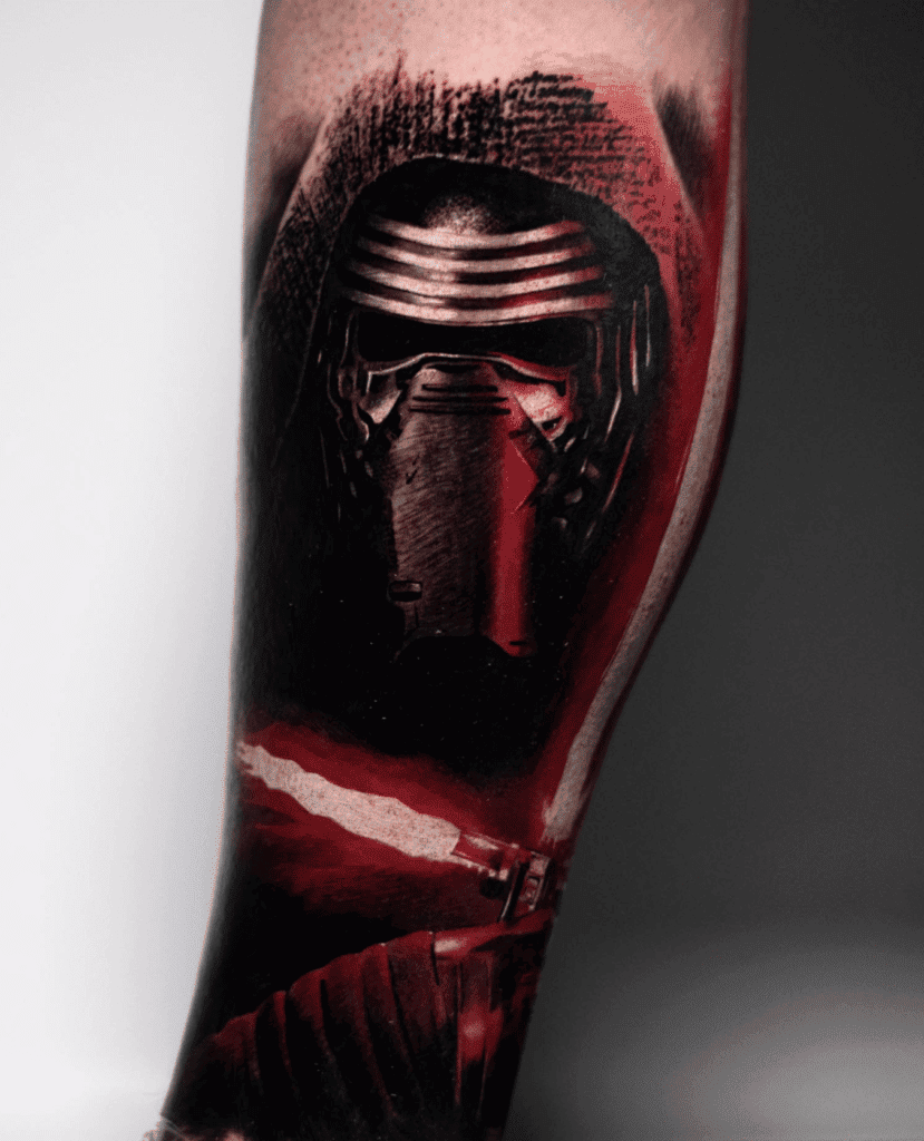 Kylo Ren Star Wars Tattoo