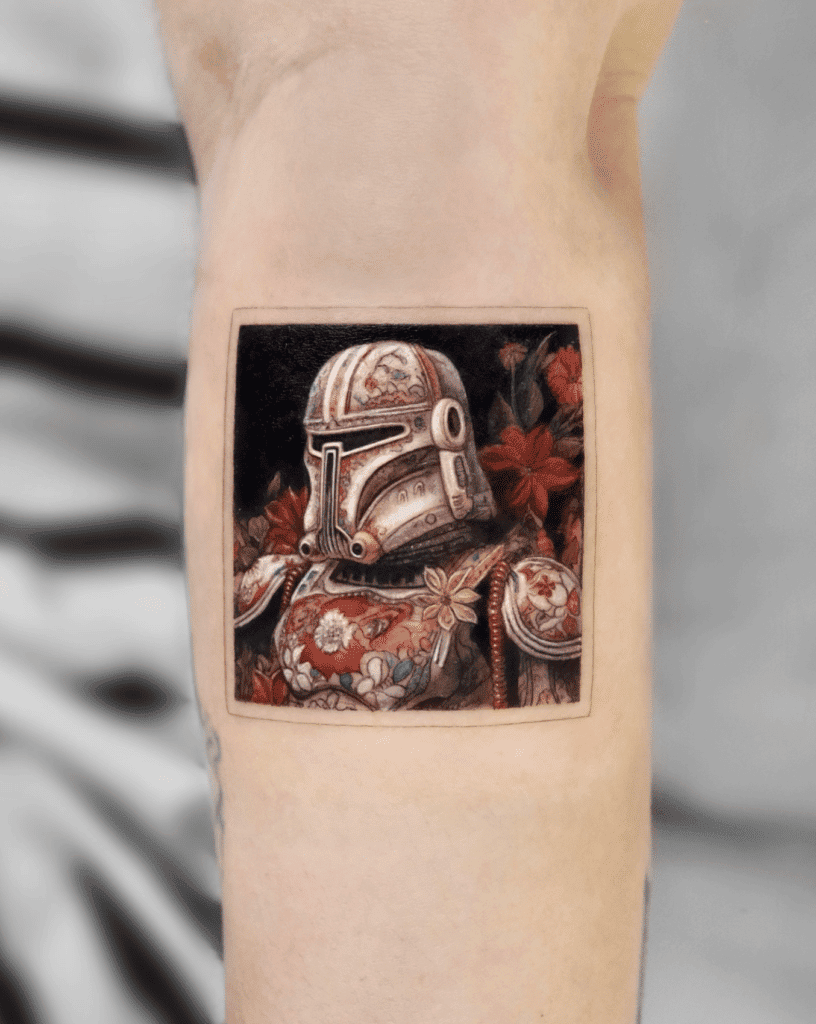 Madalorian Alt Star Wars Tattoo