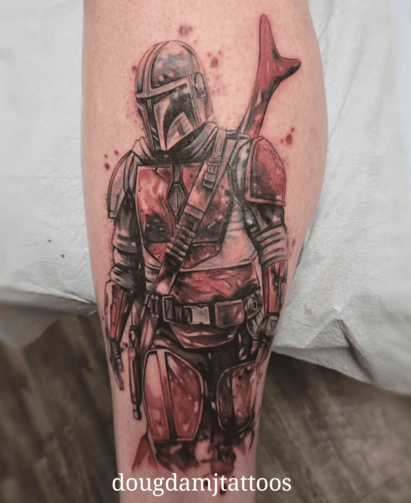 Madalorian Star Wars Tattoo