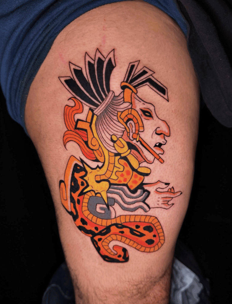 Mayan Mythology Tattoo