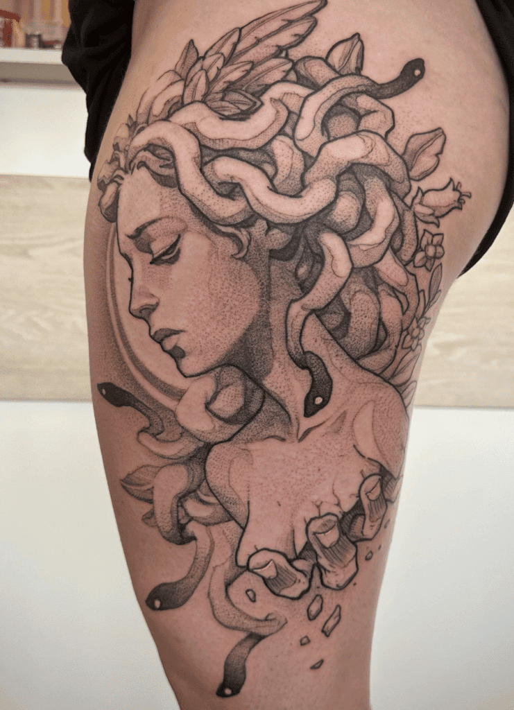 Medusa Greek Mythology Tattoo