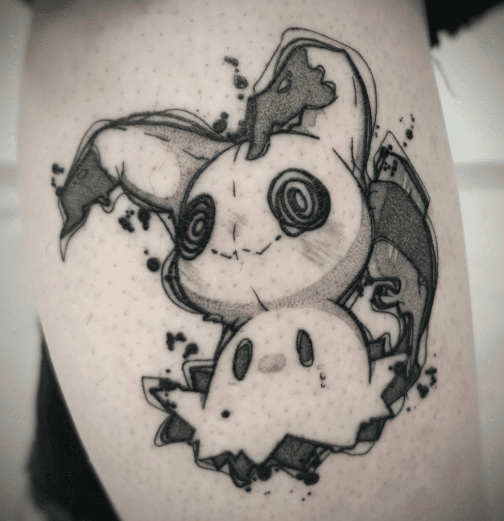 Mimikyu Alola Pokémon Tattoo