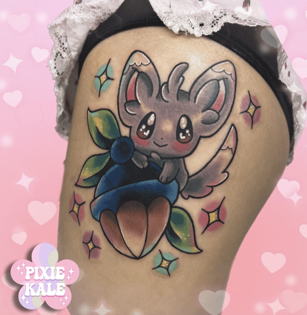 Minccino Unova Pokémon Tattoo