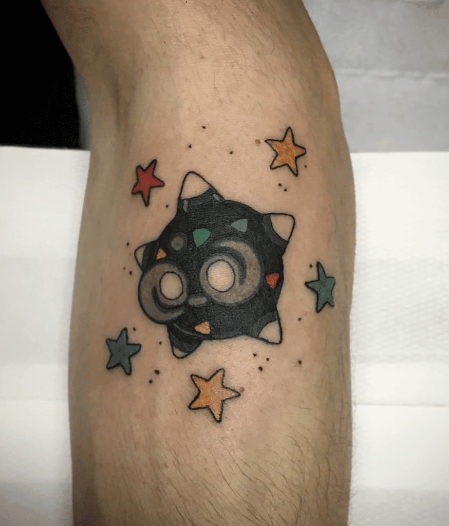 Minior Shiny Alola Pokémon Tattoo