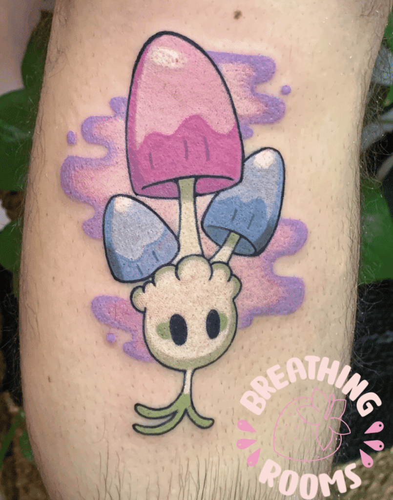Morelull Alola Pokémon Tattoo
