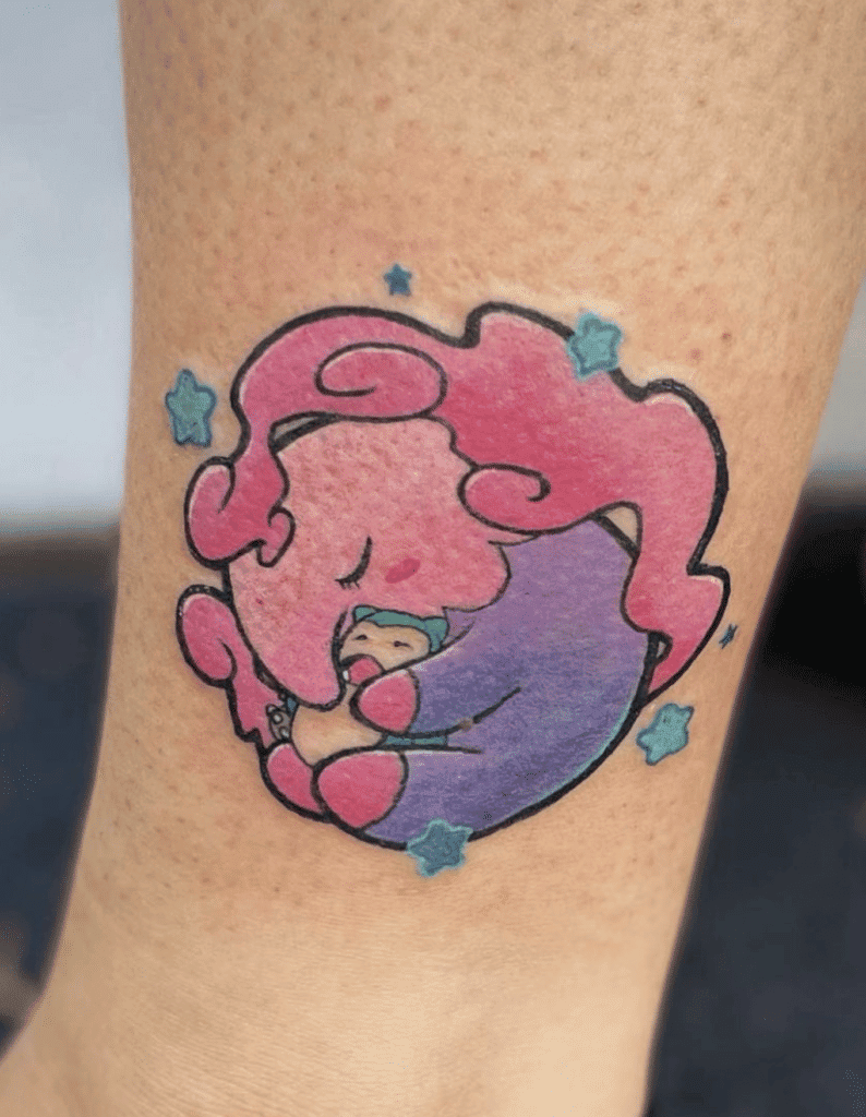 Musharna Sleep Unova Pokémon Tattoo