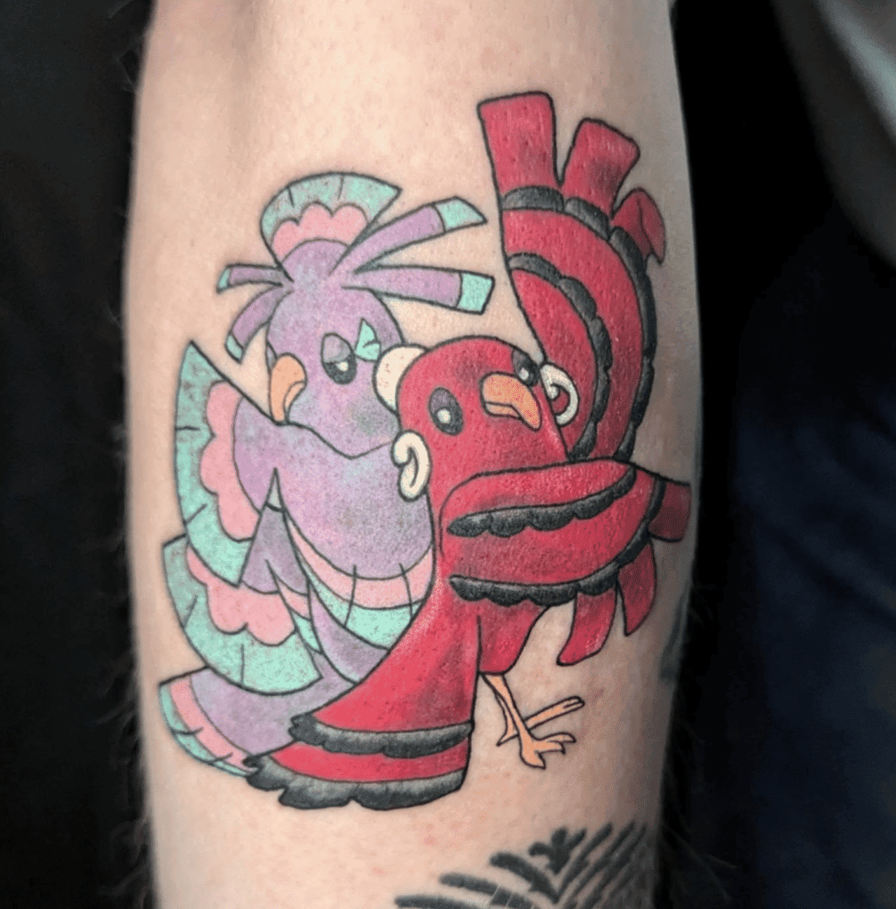 Oricorio Alola Pokémon Tattoo