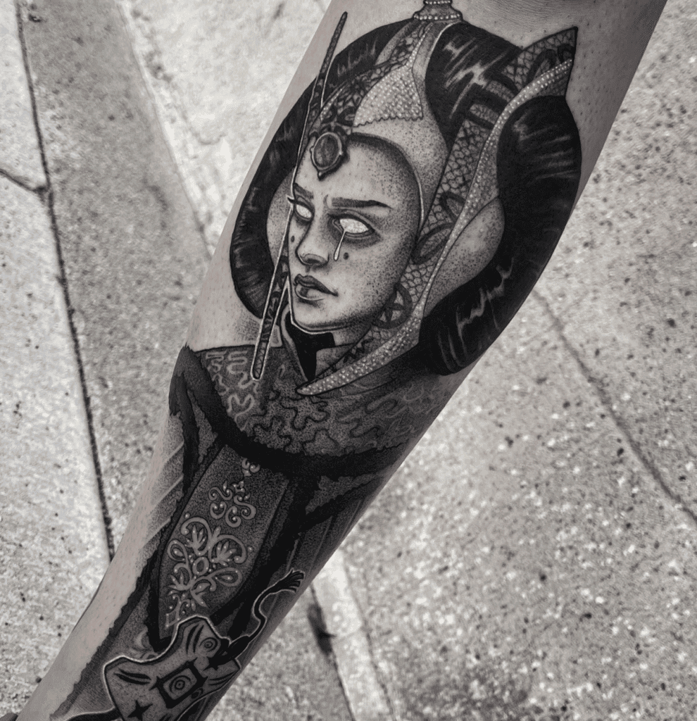 Padme Amidala Star Wars Tattoo