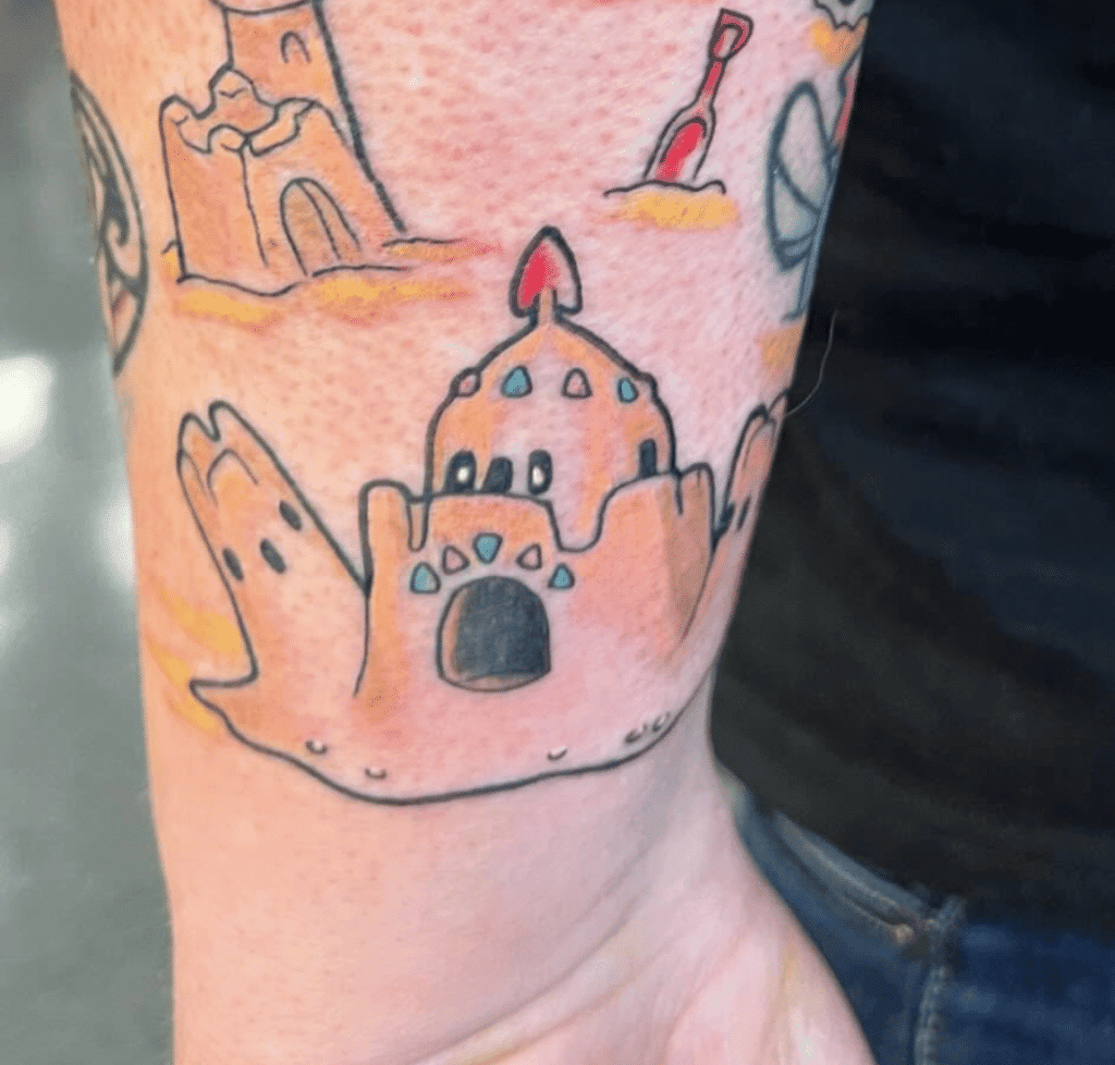 Palossand Alola Pokémon Tattoo