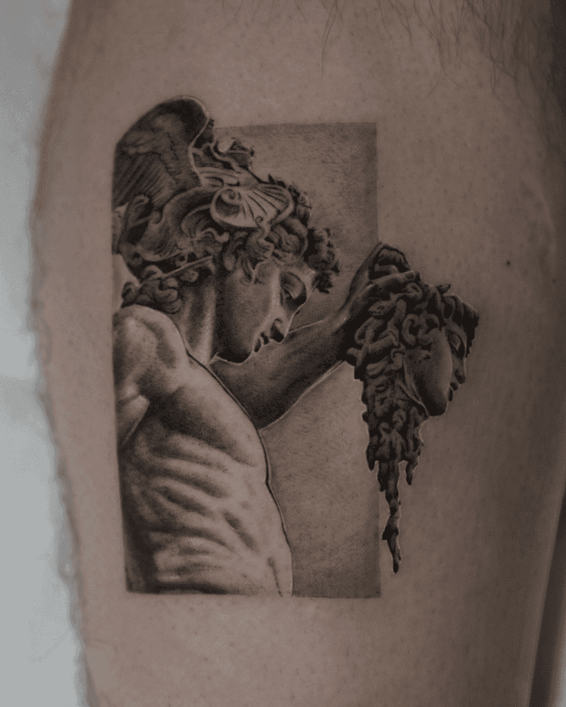 Perseus Greek Mythology Tattoo