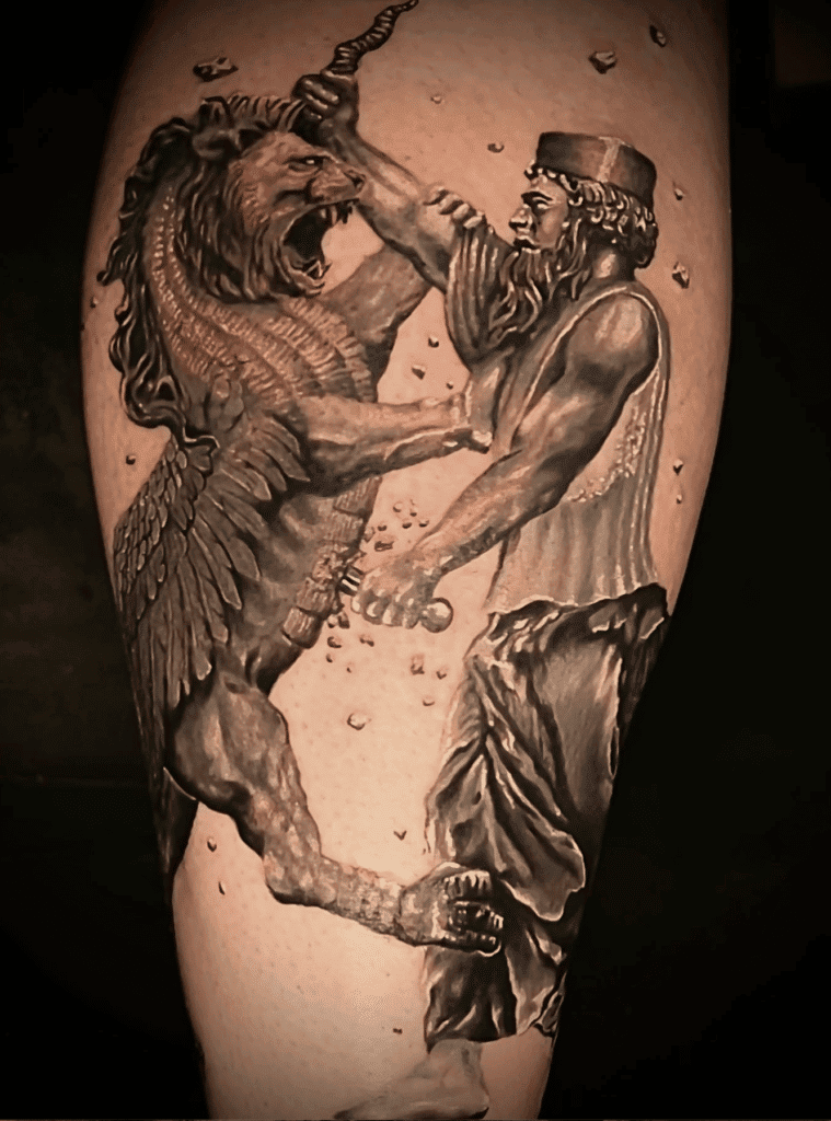 Persian Mythology Tattoo