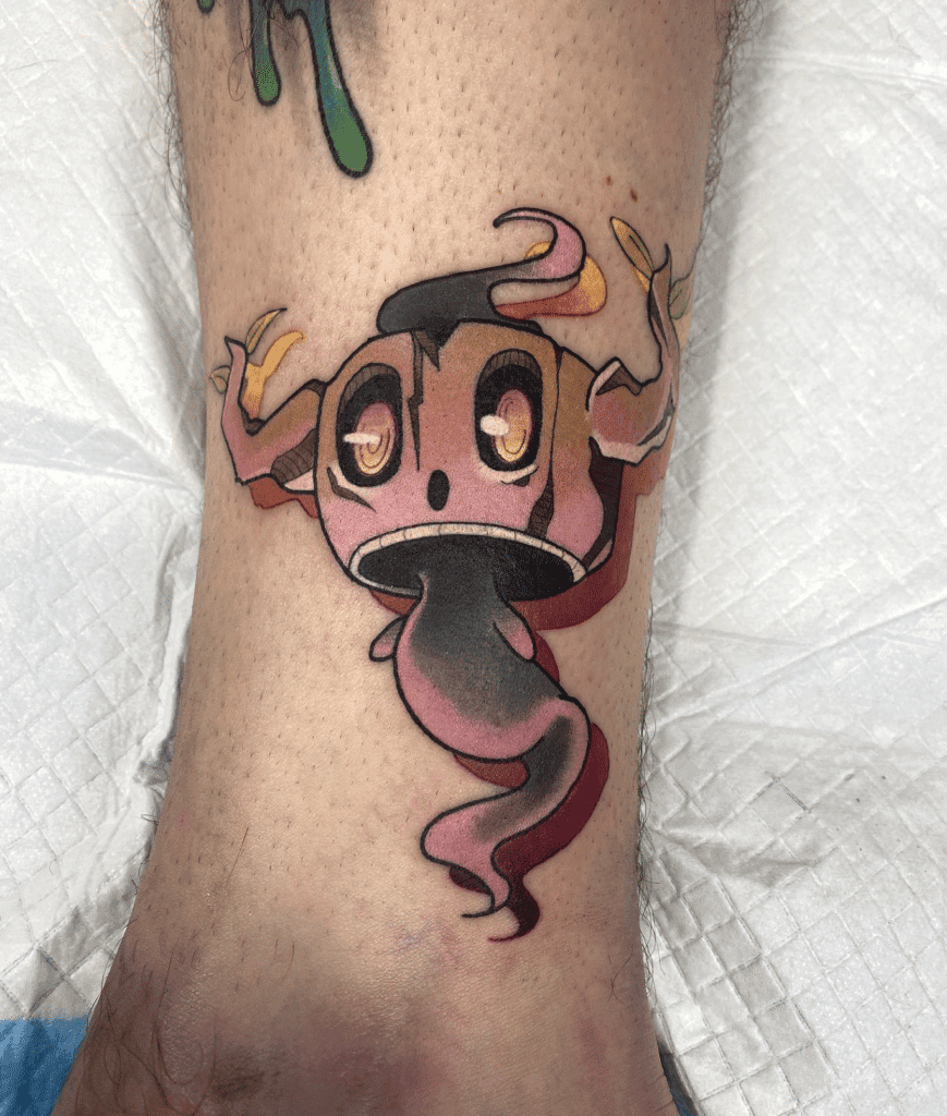 Phantump Alt Kalos Pokémon Tattoo