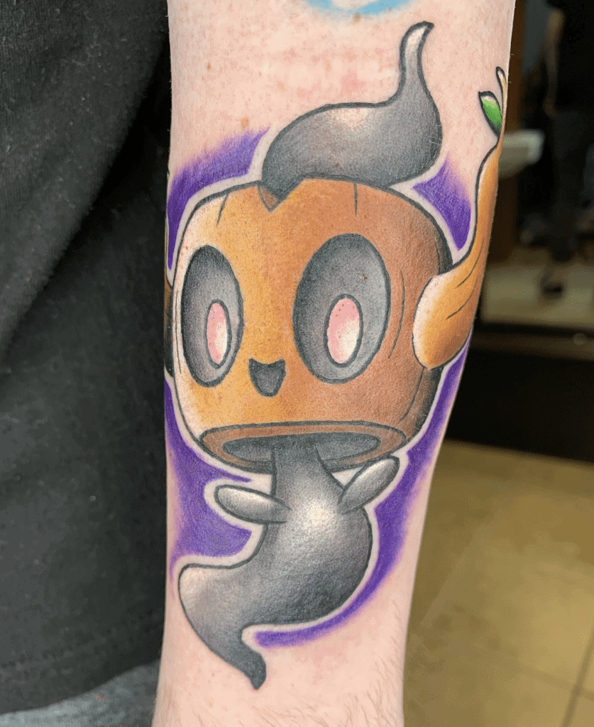 Phantump Kalos Pokémon Tattoo
