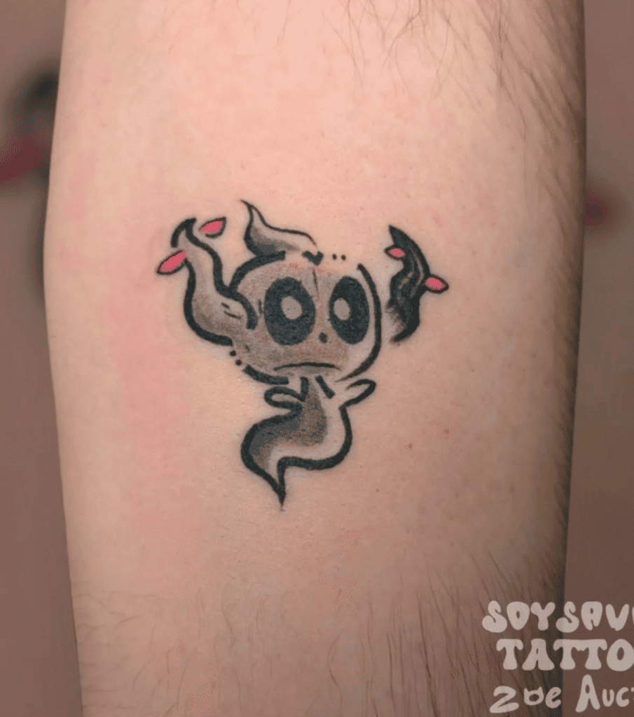Phantump Small Kalos Pokémon Tattoo