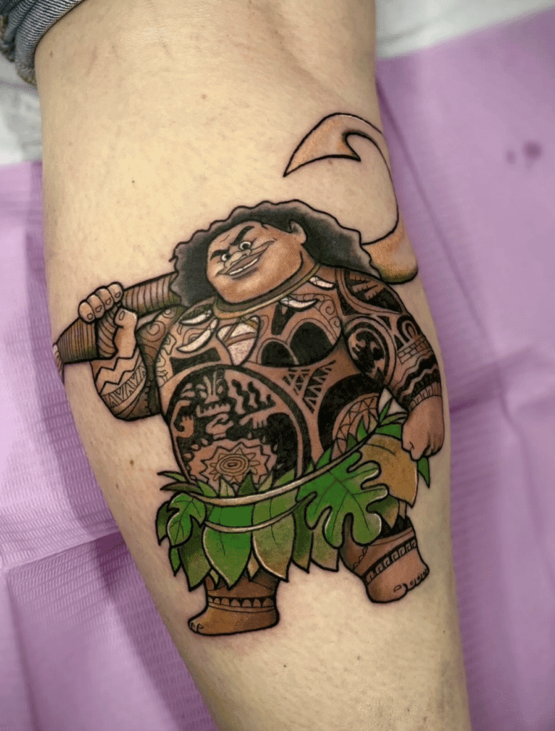 Polynesian Mythology Maui Tattoo