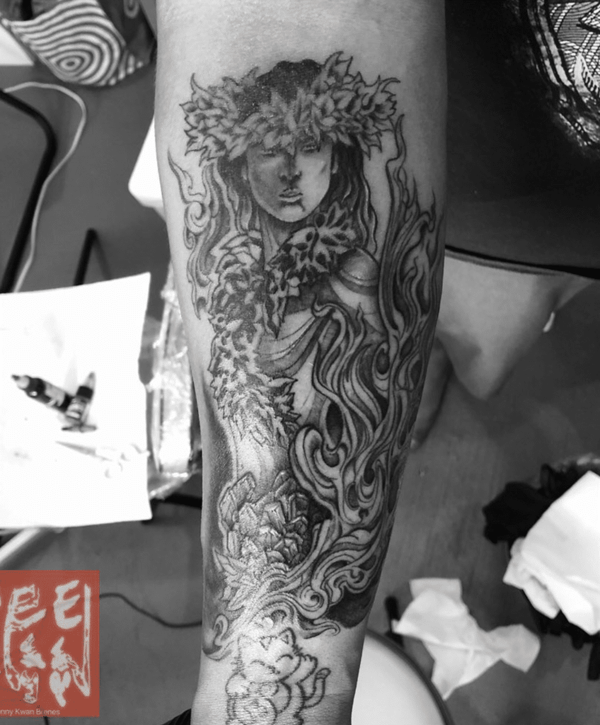 Polynesian Mythology Pele Tattoo