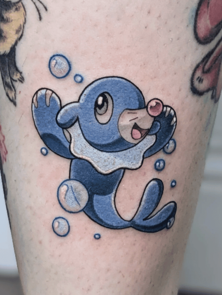 Popplio Alola Pokémon Tattoo
